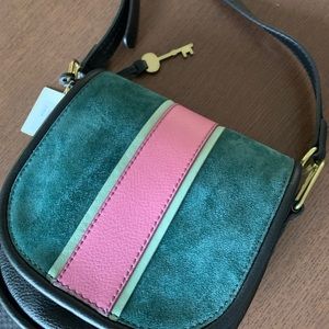 NWT fossil cross body bag